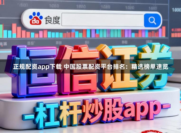 正规配资app下载 中国股票配资平台排名：精选榜单速览