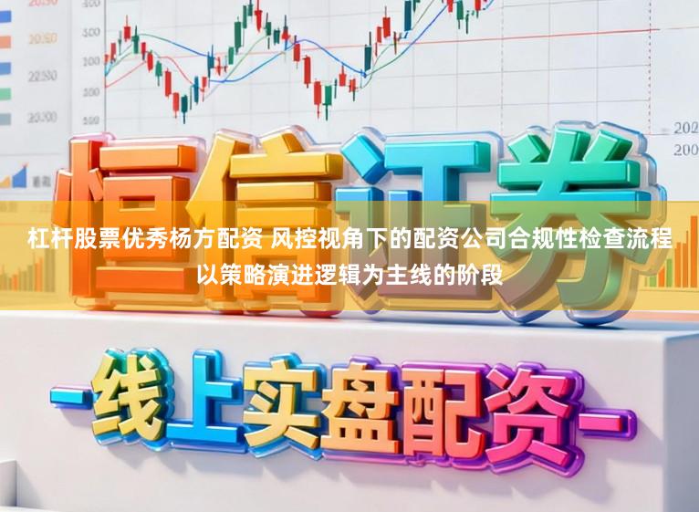 杠杆股票优秀杨方配资 风控视角下的配资公司合规性检查流程以策略演进逻辑为主线的阶段